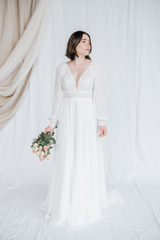 Hochzeitskleid und Brautmode vonmirzudir Ostschweiz Schneider Haute couture von mir zu dir