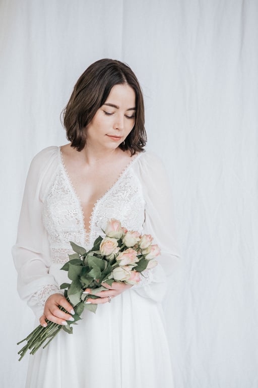 Hochzeitskleid und Brautmode vonmirzudir Ostschweiz Schneider Haute couture von mir zu dir