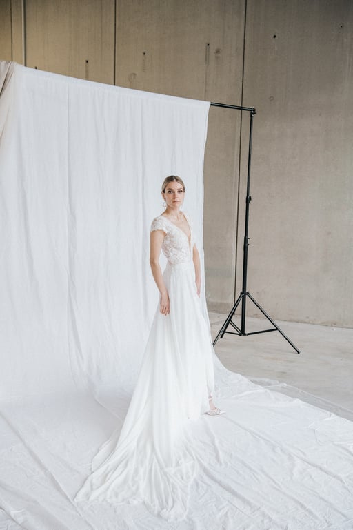 Hochzeitskleid und Brautmode vonmirzudir Ostschweiz Schneider Haute couture von mir zu dir