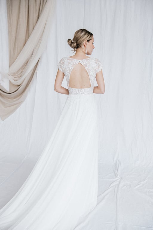 Hochzeitskleid und Brautmode vonmirzudir Ostschweiz Schneider Haute couture von mir zu dir