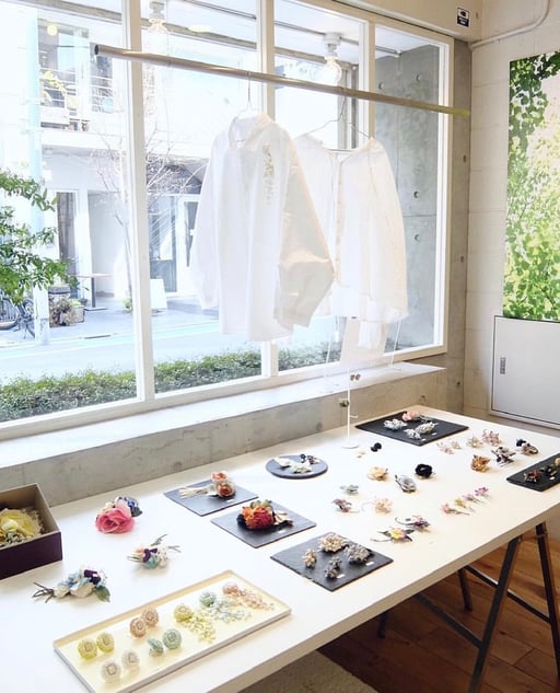 grin 春のコサージュ展