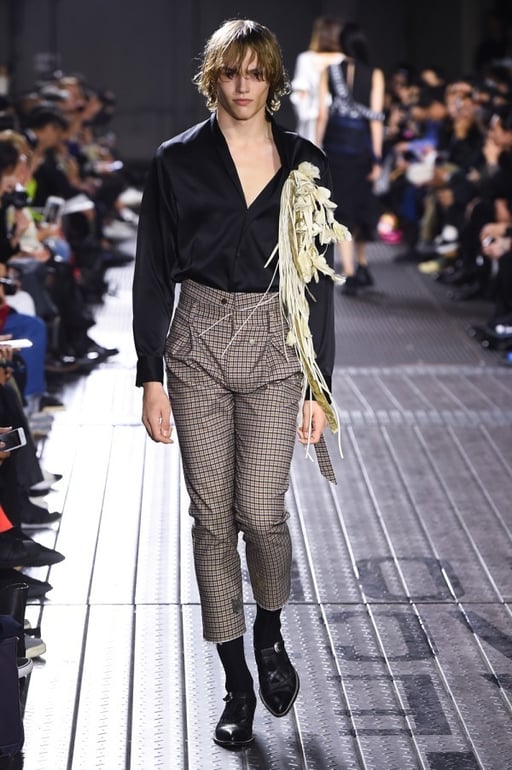 BED J.W. FORD 2019SScollection　コサージュ制作