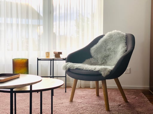 Waldkirch St. Gallen, Neugestaltung Wohn/Esszimmer, Farbkonzept