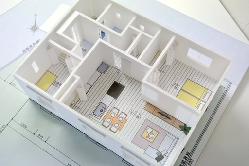 プレゼン　分解式　Scale:1/50　白