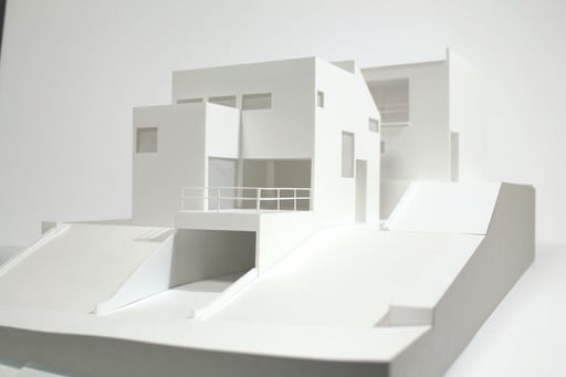 住宅　プレゼン用　Scale:1/50