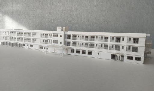 施設　プレゼン用　Scale:1/150