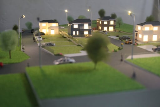 モデルルーム展示用 S=1/150　内照付