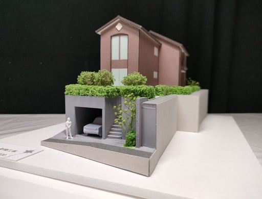 プレゼン　外観　Scale:1/100