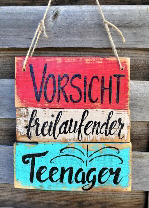 Teenager Nr. 1   ca. 18cm/18cm  Fr. 26.- auf Bestellung