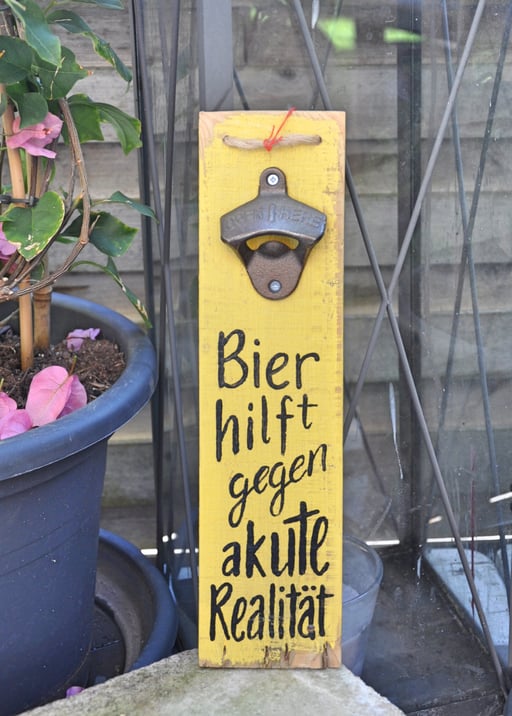 Nr. 21  FL.  Bier hilft....   ca. 8/31cm  Fr. 28.-  auf Bestellung