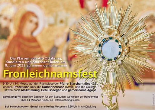 Einladung zum Fronleichnamsfest 2023 (PDF)