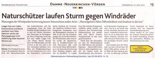 OV vom 21.06.2012
