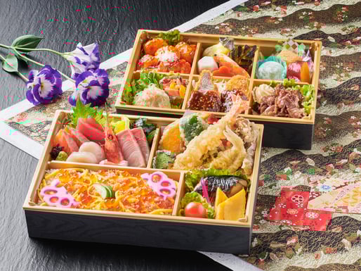 折詰会席『蜜柑』4000円(税込)