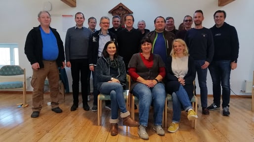 PGR und VVR bei einer Klausur Tagung in Laab im Walde, November 2022