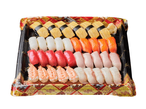 亀庵寿司盛り合わせ　5093円（税込5500円）