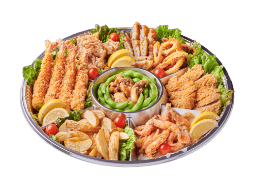 おつまみ揚げ物オードブル　3982円（税込4300円）