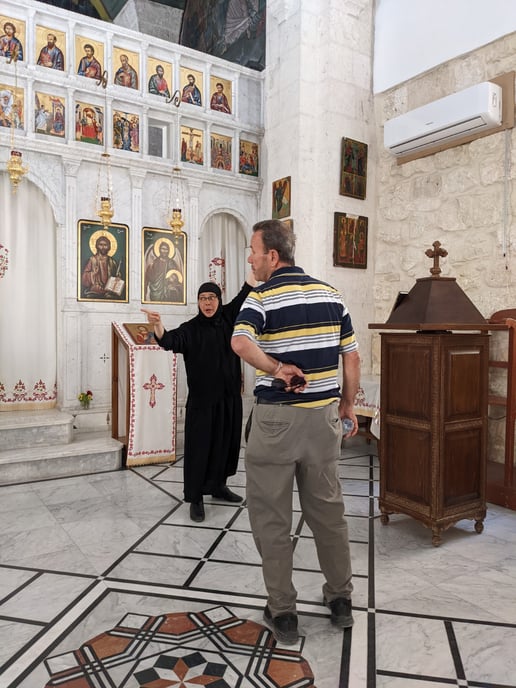 Ajir und mein Tourguide in einem Bild