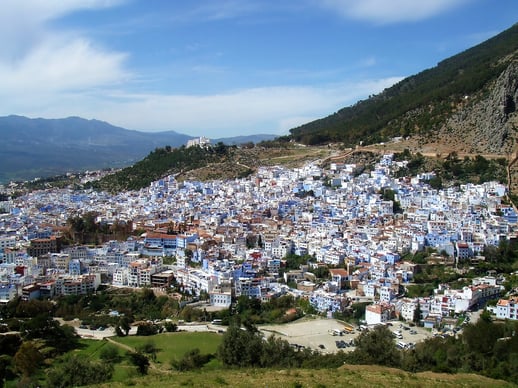 モロッコ・青い街シャウエンで、プロのフォトグラファーを紹介します。実加