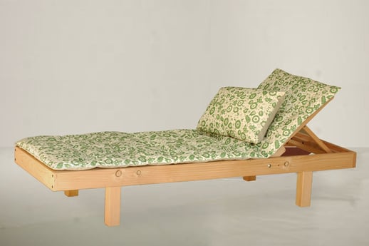 chaise longue bois extérieur made in france