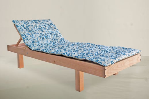 chaise longue bois extérieur made in france