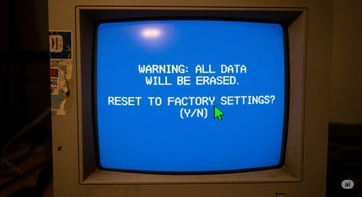 Reset zur Werkseinstellung