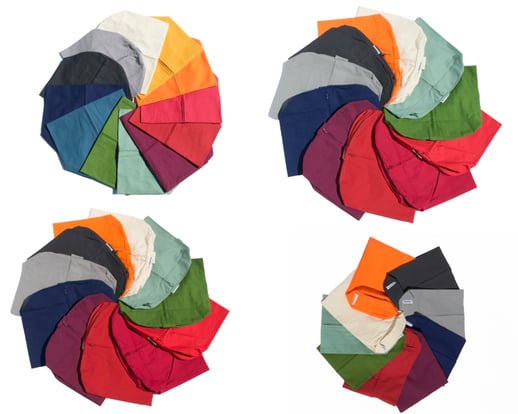 Bezüge/Hüllen für Yogabolster Yoga Bolster Hüllen/Bezüge in vielen Formen und Farben. Für runde Bolster in klassisch, in XL, oval, für Pranayama Kissen