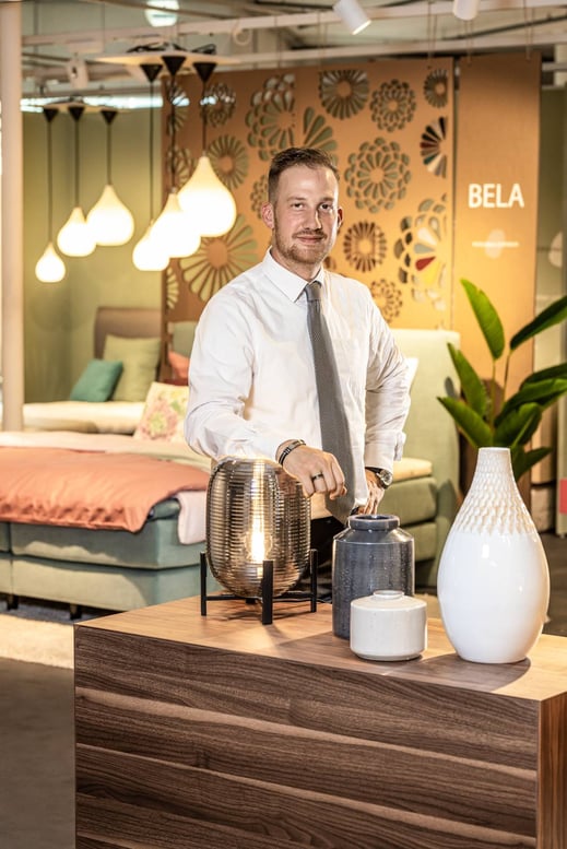 Stefan Albert, Filialleiter Livique + Lumimart