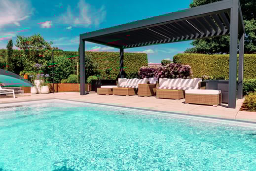 Terrassendach, Lamellendach Brustor B200XL in Thyrnau, Niederbayern