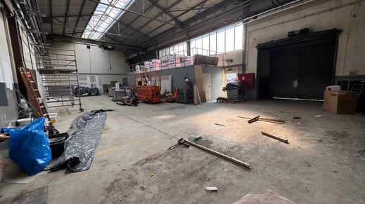 ASW Werksatt bei der Renovierung 