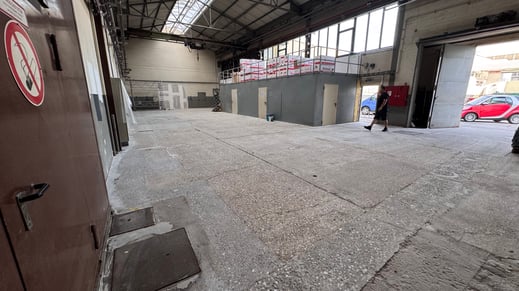 ASW Halle Mainz Sandgestrahlt 