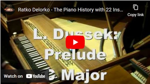 Ratko Delorko: History of the piano