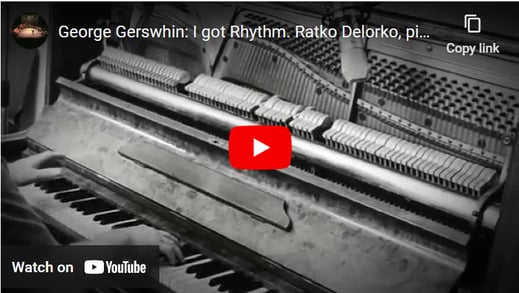 Ratko Delorko plays Gershwin: I got Rhythm