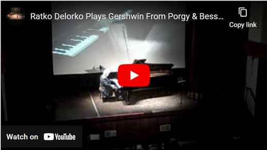 Ratko Delorko plays Gershwin from Porgy & Bess