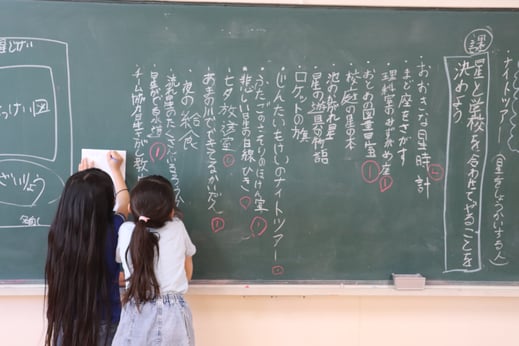 かがやけ!!星空学校の企画会議