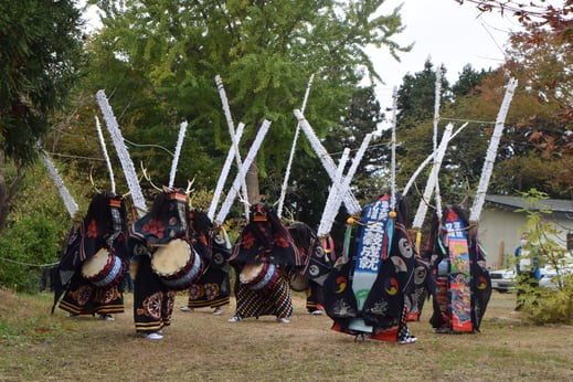 芸能の時間④ 鹿踊り②