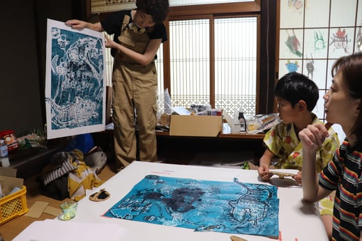 刷り上がりを見る