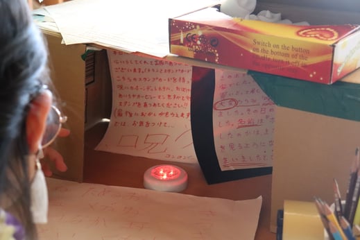 レセプションの裏側