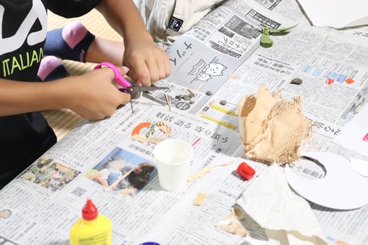 版の製作中（ａ）