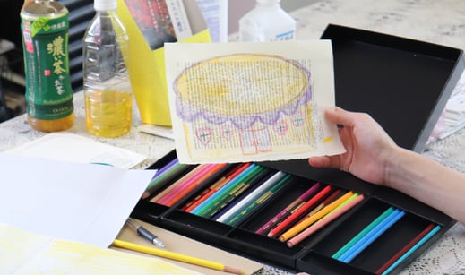 「メルシー田中屋」のドローイング