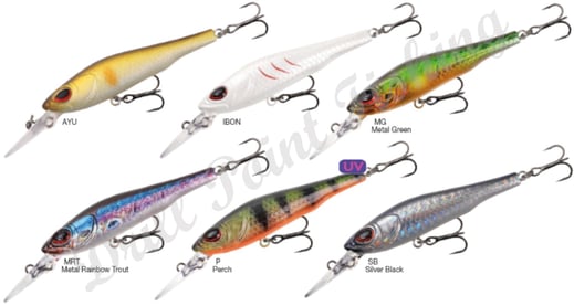 Drill Point Fishing Webshop Produktangebote Wobbler - Bild Produktübersicht Stucki Fishing Hooker 65mm Suspending - Color-Chart / Family