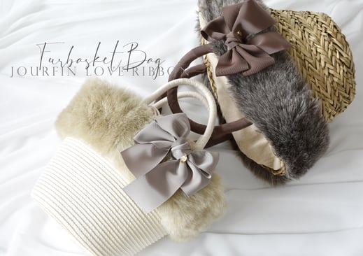 JourFin ラブリボン　LoveRibbon　りぼん　リボン　リボン教室　リボン教室芦屋　リボン教室神戸　リボン教室大阪　リボンレッスン　リボンレッスン大阪　リボンレッスン神戸　リボンワーク　リボンデザイン　木馬リボン　リボンインストラクター　リボン講師　リボンバッグ　リボンカゴバッグ　ファーカゴバッグ　ファーバッグ　ファーリボンバッグ　ファー　木馬ファー　ファーレッスン　