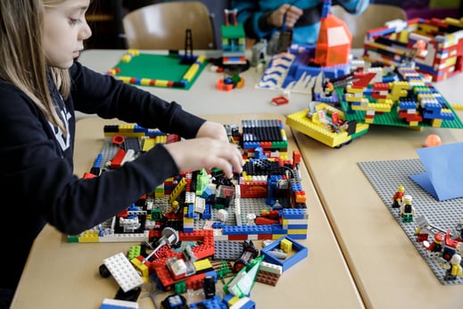 Die Legowerkstatt im Mittagsband