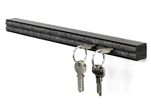 schlüssel grau filz schwarz schlüsselboard designfilz multifunktional zeitlos