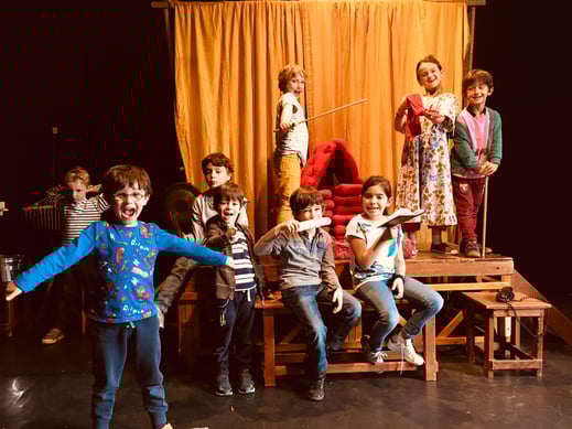 Cours théâtre enfants Bruxelles