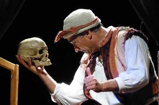 Spectacle commedia dell'arte, seul en scène, Bruxelles