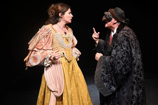 Spectacle commedia dell'arte Luca Franceschi Bruxelles