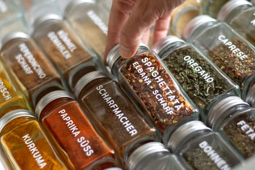 Gewürze optimal aufgeräumt