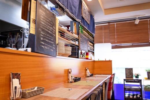 千種区今池南_イタリア料理店「Trattoria&Cafe RONDONE」カウンター席