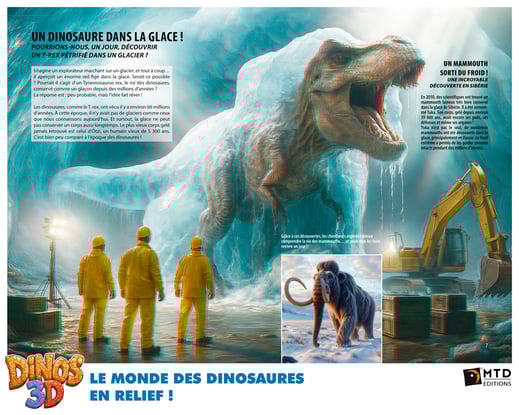 Dinos 3D, le monde des dinosaures en relief !