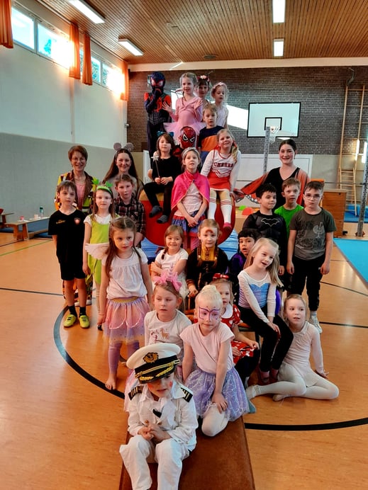 Die jüngeren Kinder der Mittwochsgruppe...